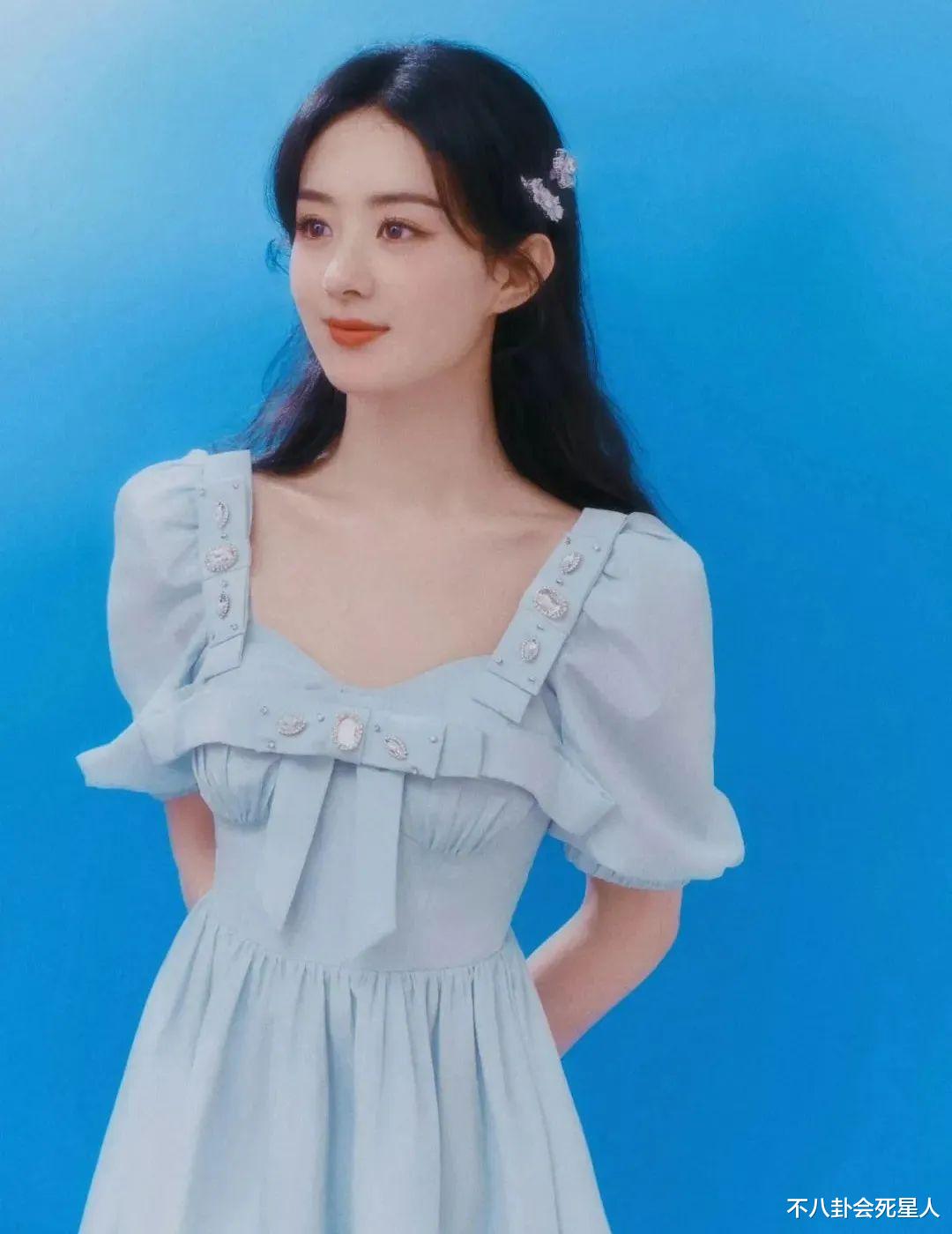 赵丽颖|明明身材很瘦，但是脸圆有肉，这6位女星被吐槽胖，都太“冤”了