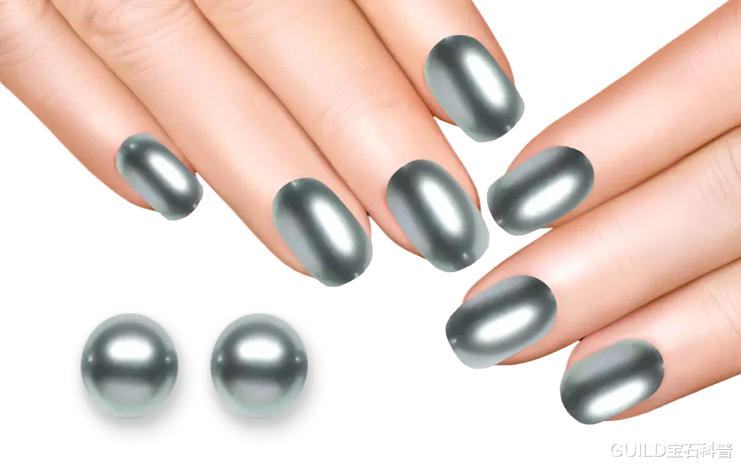 美甲 春节将至,把宝石做成美甲,能有多美?