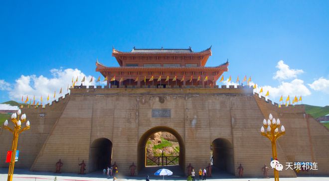 祁连山|峨堡古城，一朵盛开在祁连山腹地的高原雪莲