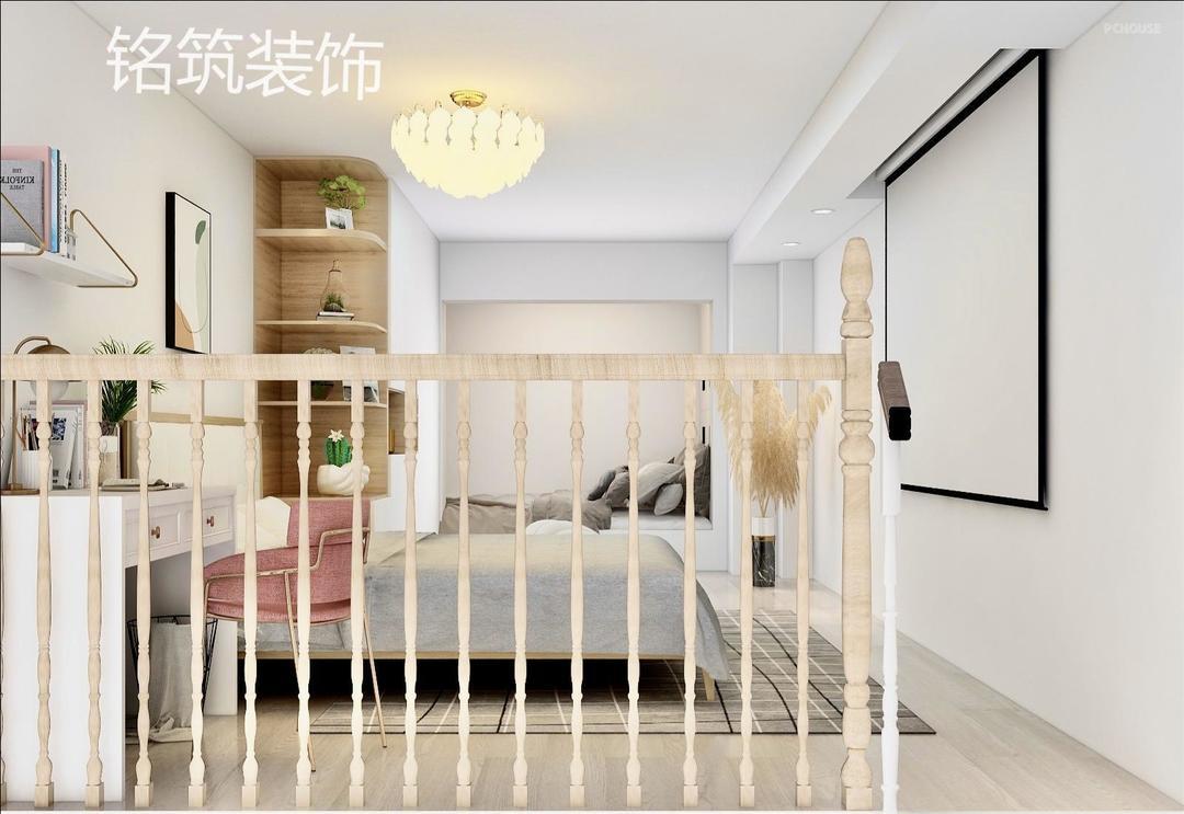 40平温馨loft甜蜜公寓,简单中的时尚感