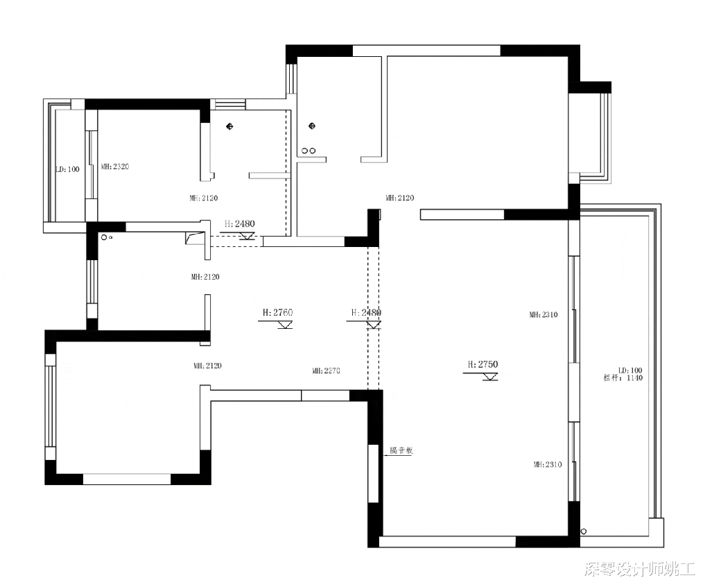 125㎡三代同堂的简约住宅,即使全屋刷灰白墙,也丝毫不失温馨感