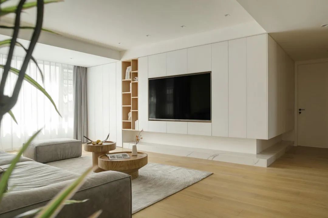 爆改160m2保守精装房：原木+收纳的温润小三房，种草了！