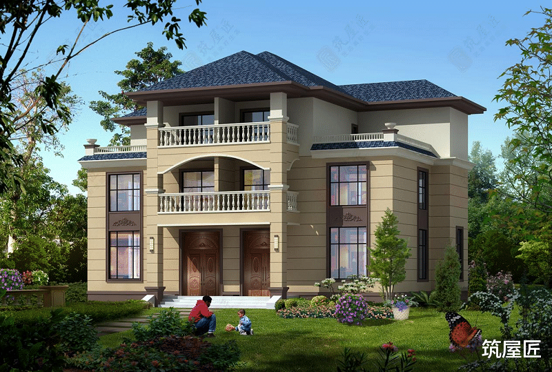 农村3层别墅如何规划?9款农村别墅设计,2022建房就选它