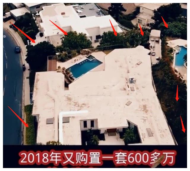 豪宅|冯小刚4351万美国豪宅内景曝光,有独立池塘和泳池,四周绿树环绕