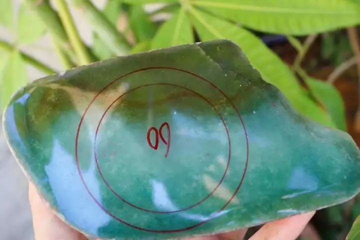 艺术品|心血来潮买了一块翡翠原石，切开后犹如看到两个世界！