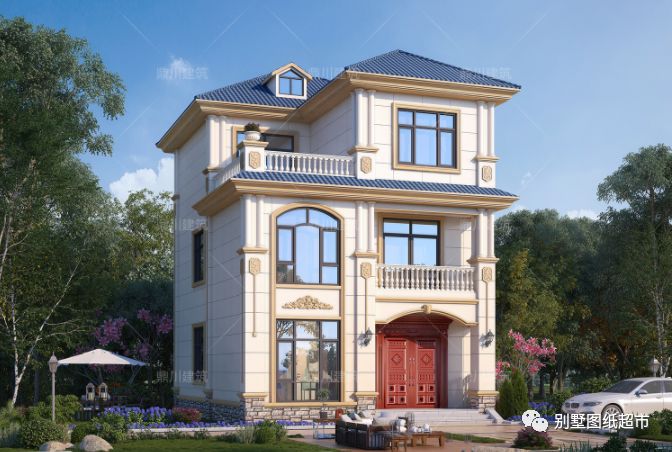 4套经典实用农村三层别墅,简洁通用户型,布局完美