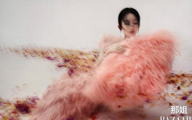 赵丽颖|赵丽颖最新时尚大片糊了，网友：她跟杨幂好像