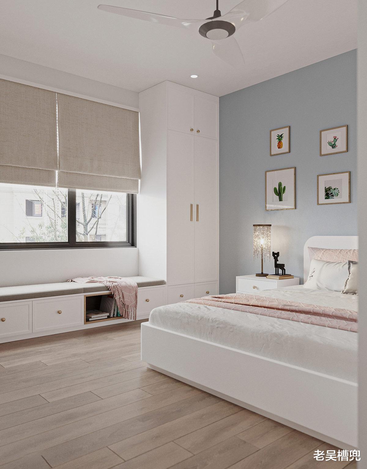 白色与原木的碰撞,感受到温暖舒适!