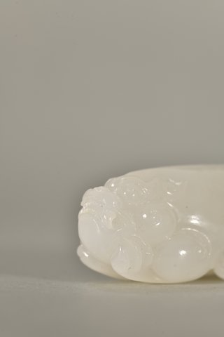 和田玉籽料|和田玉籽料瑞兽把件