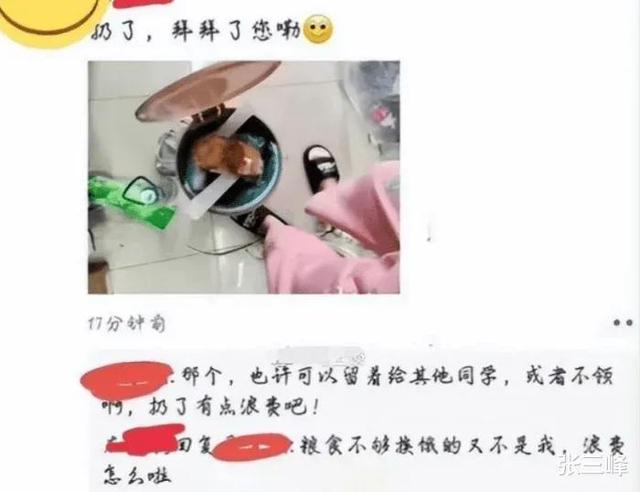 河大女生扔掉隔离早餐,称狗都嫌弃:辛苦不辛苦关我鸟事!
