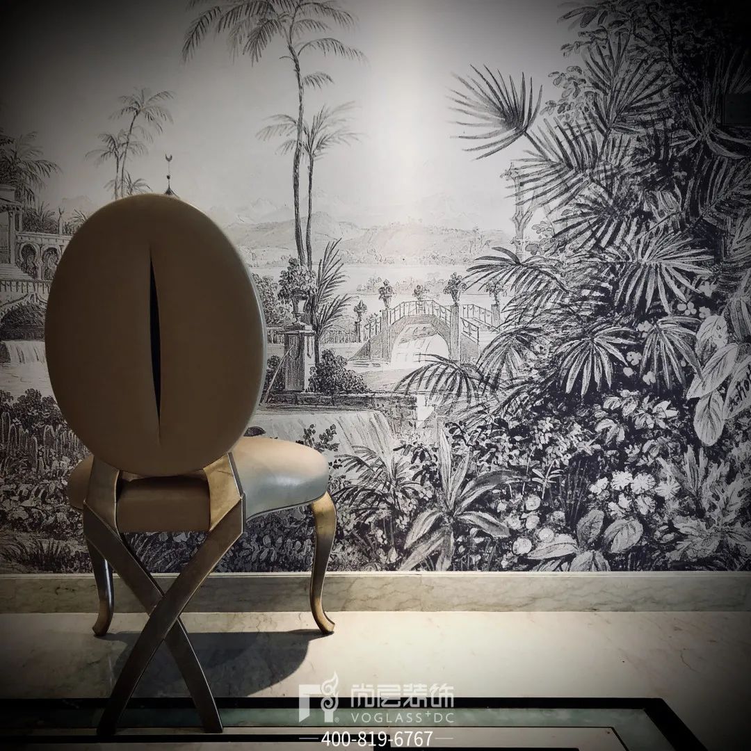 260㎡港式轻奢风格别墅设计,在家随手出大片,体验怀旧之美!