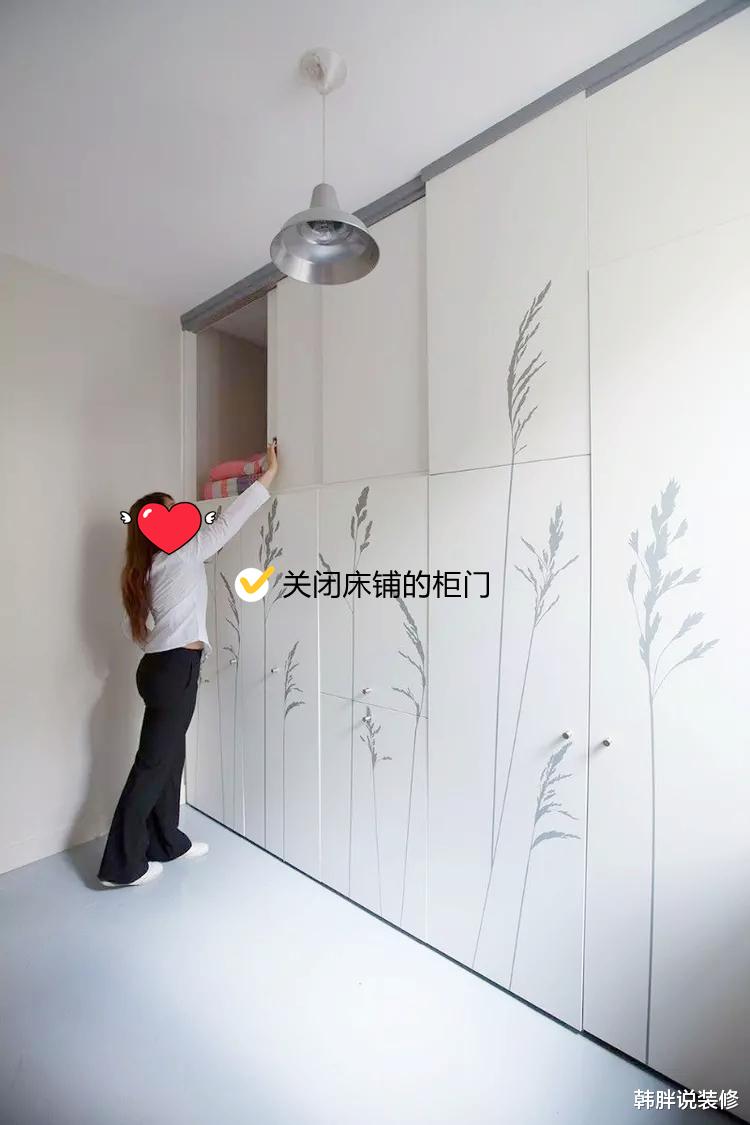 香港女孩的8㎡小窝,睡觉、洗澡、如厕都在柜子里,到处暗藏玄机