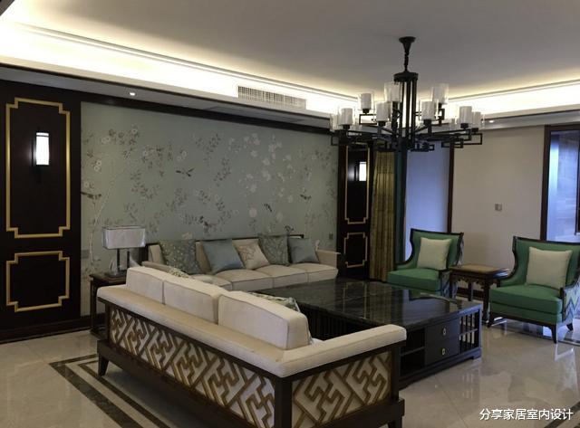 花45万打造180平现代中式,全屋高雅,简朴又有韵味,分享一下!