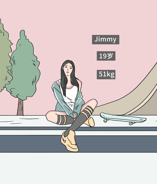 漫画|100斤是女生最完美的体重？一口口吃出来的胖，我容易吗？(漫画)