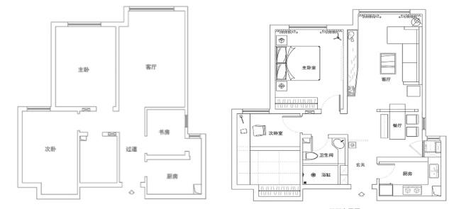 老公硬在电视墙装水池!一进屋被迷住了,餐桌穿墙摆放,谁见过?