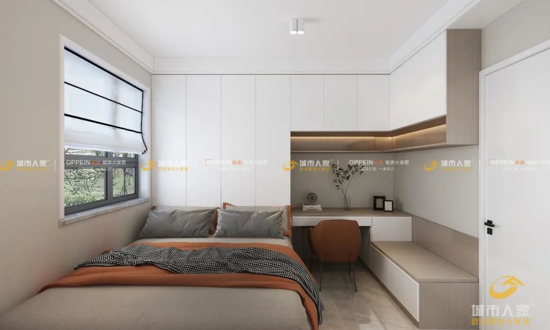 110㎡两居室现代简约风设计,用心打造别具特色的家!