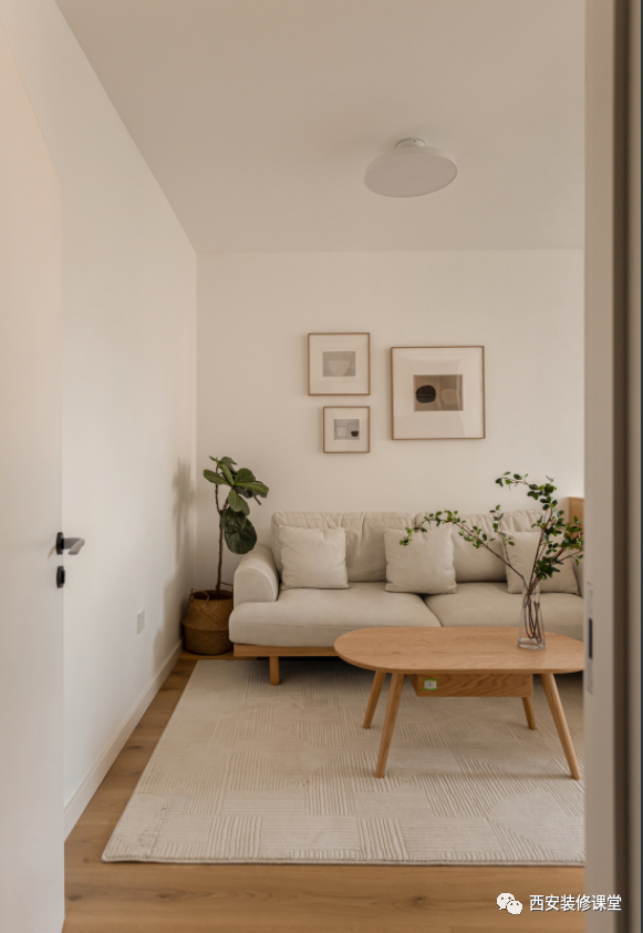 50㎡两室无厅,老房改造实现客餐厅