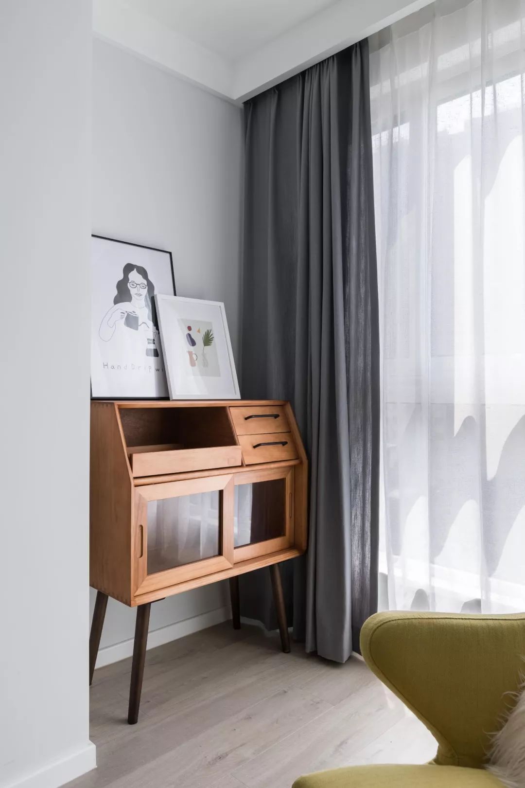 89平米简约三房,全屋色调搭配太舒服了,简单又清爽,越看越耐看