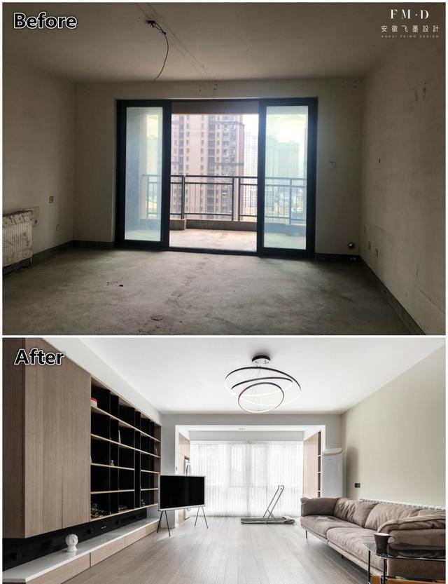 150㎡不豪装不堆砌，简单装修住进一家5口，干净清爽没有一丝累赘