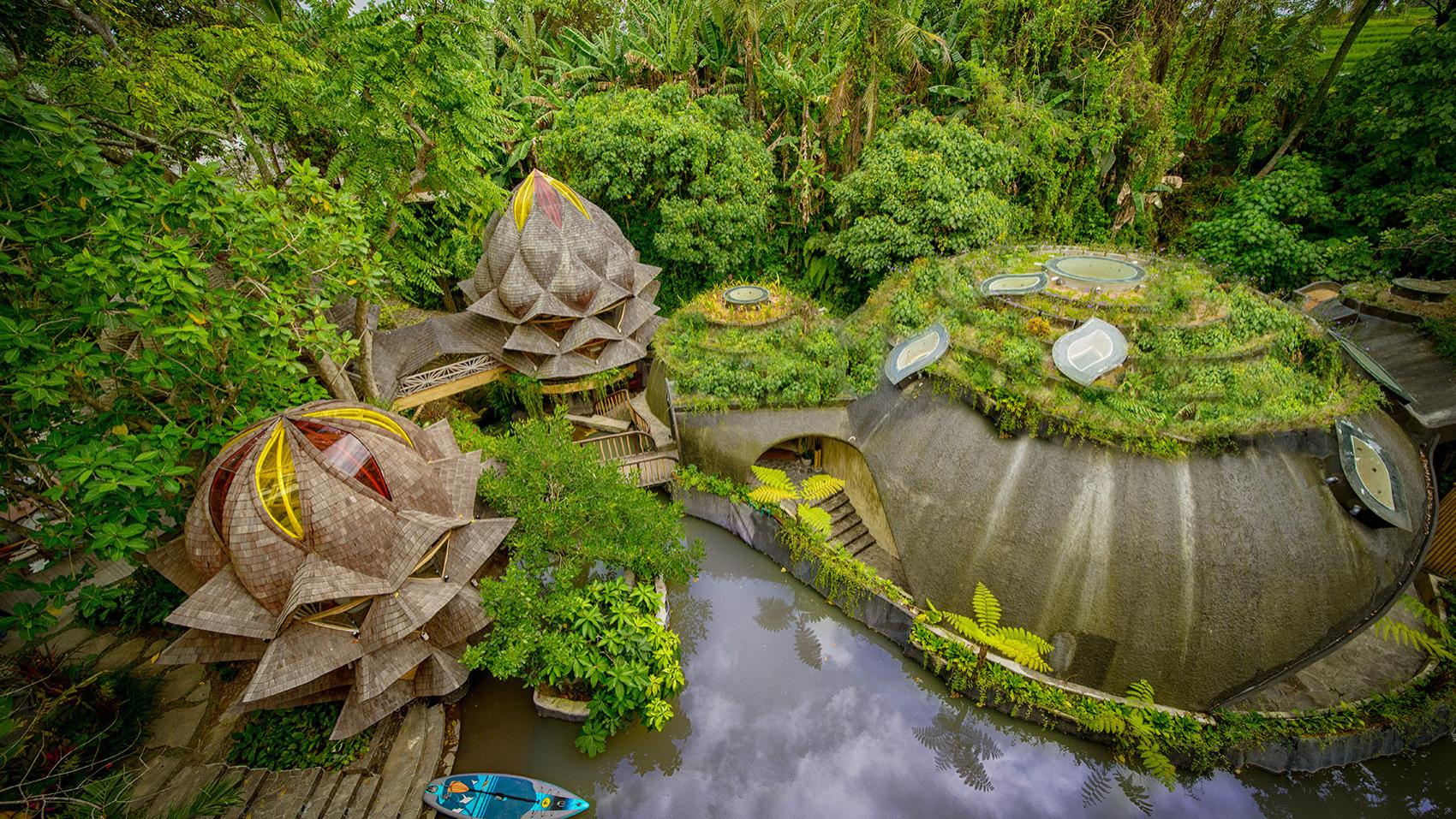 水疗|水疗设计│乌拉曼水疗生态度假村：“几何豆荚”组成的可持续智能设计