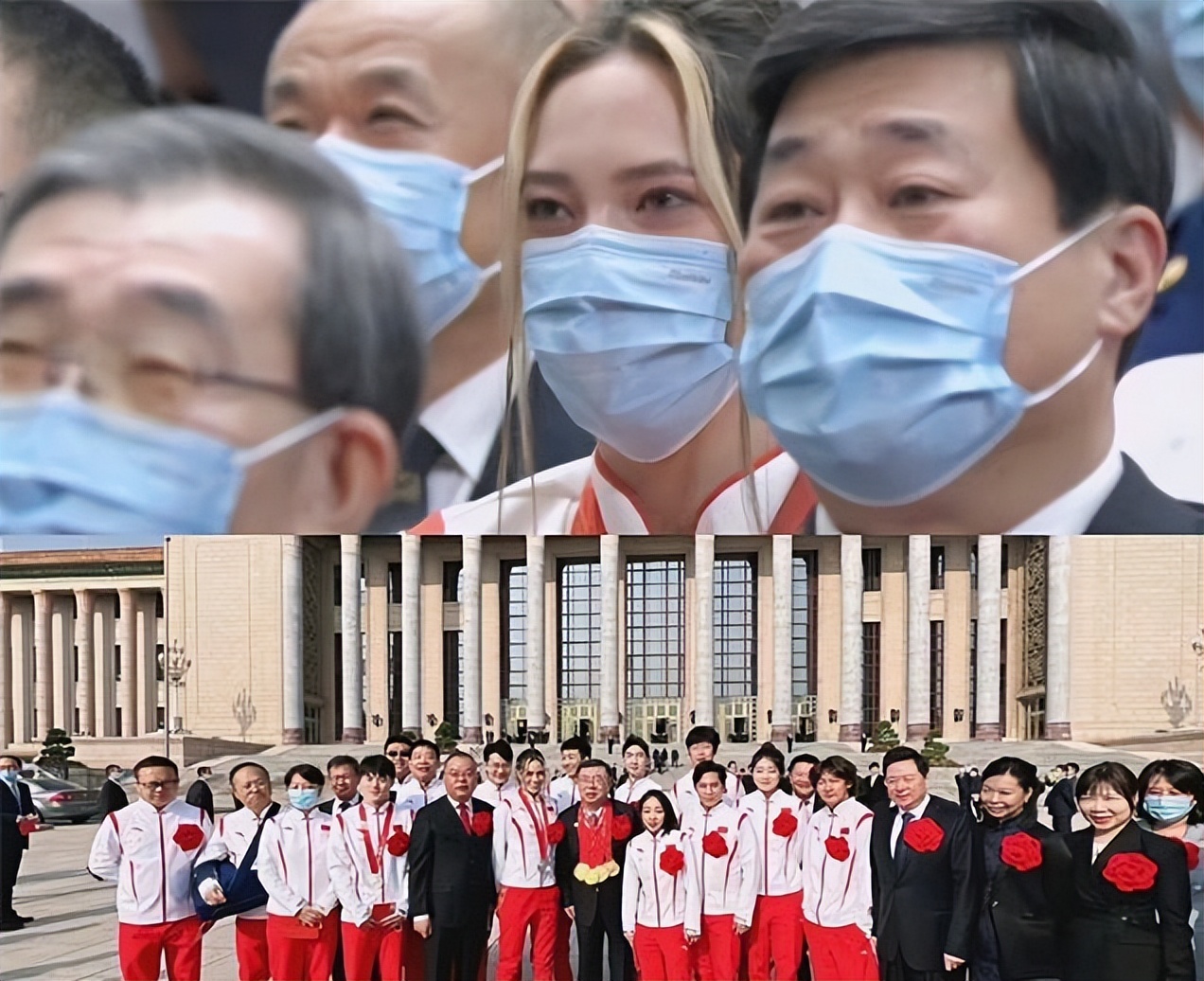 中超|谷爱凌害羞了，被粉丝团团围住！没妈妈在不知所措，领全国大奖