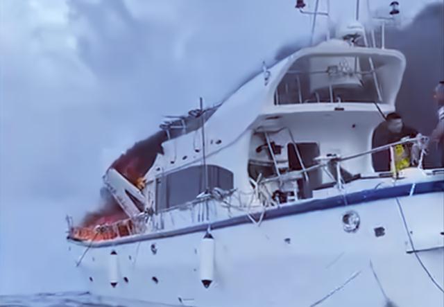 海南|钓鱼人在囧途！海南9名男子租船远海垂钓，眼看着船只爆炸沉没