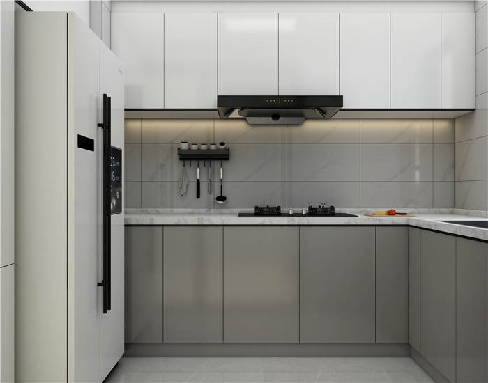 首创光合城97平,色彩搭配现代风格装修