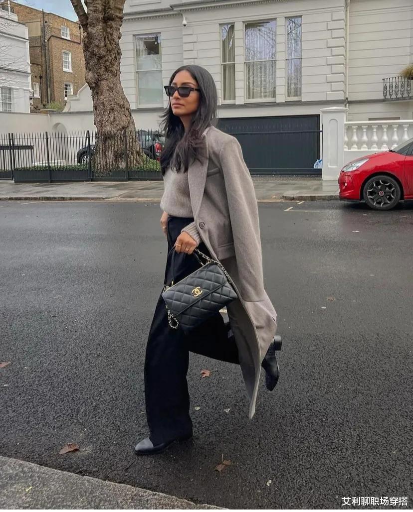 国企|跟宝藏博主学10套大衣穿法，简单大方就是职场人时尚感，穿5年都不过时