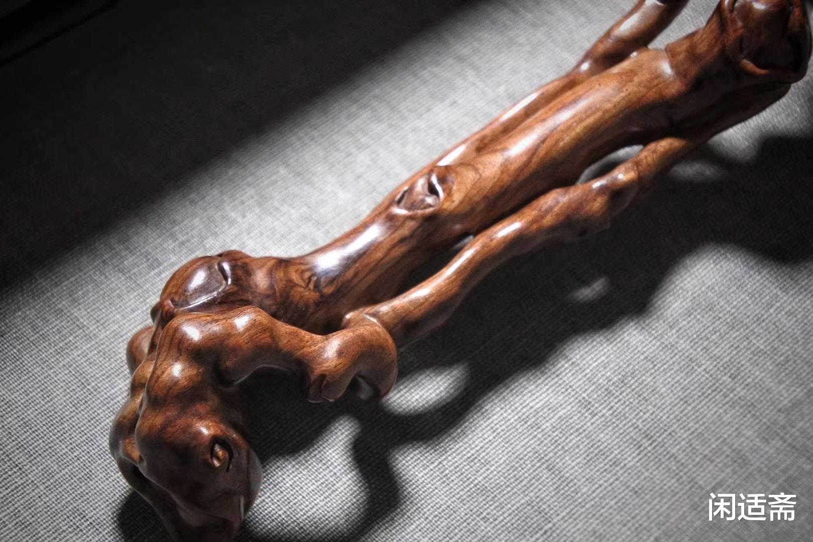 海南黄花梨|文玩雅藏,海南黄花梨,灵芝如意