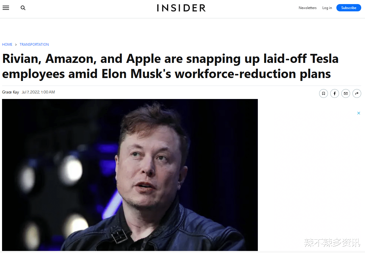 国企|特斯拉疯狂裁员 科技同行疯狂抢人才 流向数据分析出炉