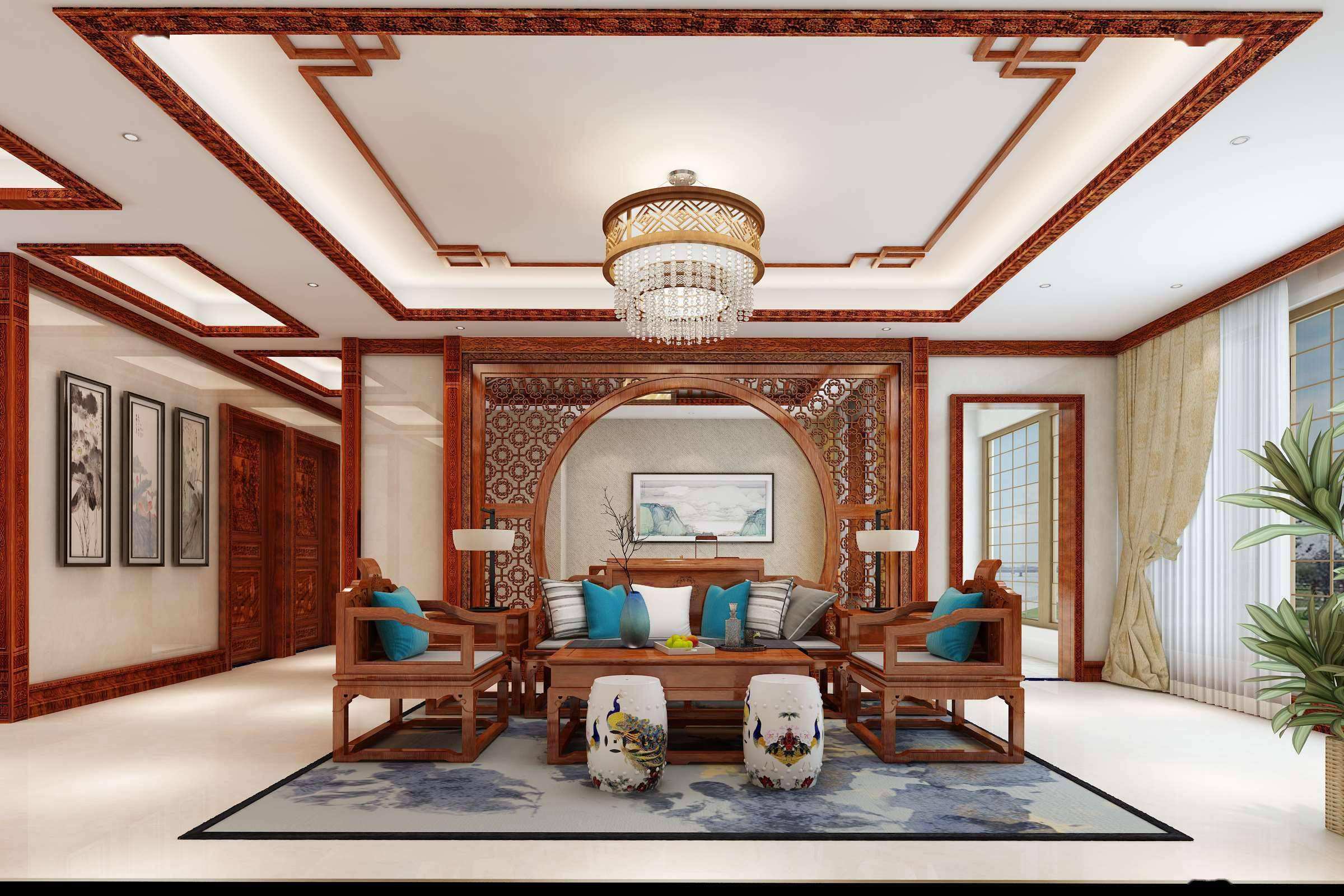 为什么越来越多的人开始喜欢中式红木装修设计