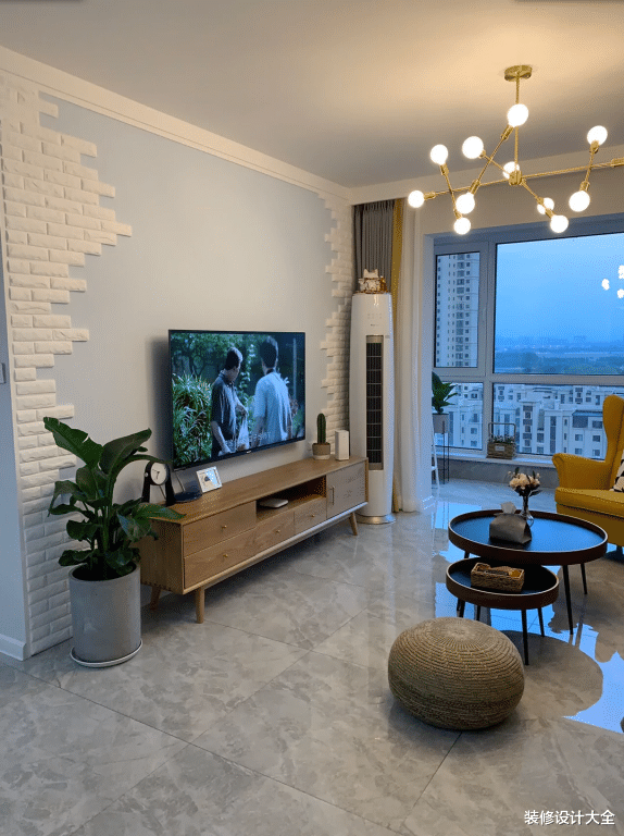 坚持全屋不做吊顶,完工效果清新敞亮,这2万块钱省得太对了!