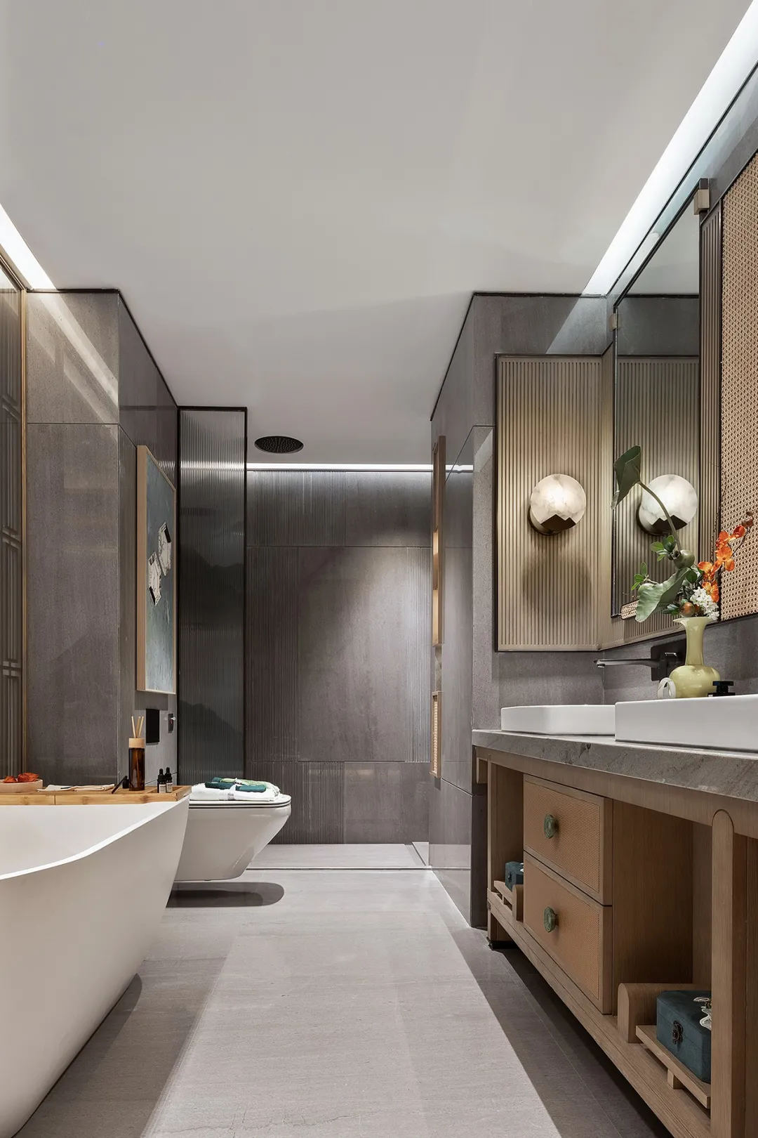 260㎡简约新中式 | 一方宁静,一方闲雅