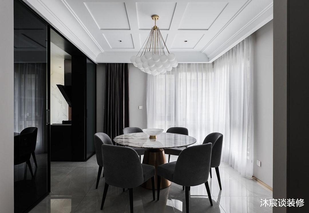 160平方米现代轻奢空间,极简与复古相结合,混搭出精致优雅的家