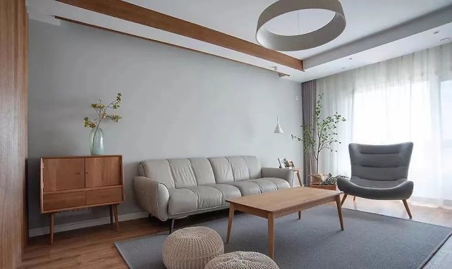 121㎡日式MUJI风3室2厅,好的设计就是处处有惊喜