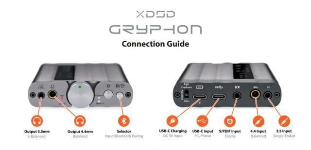 耳机|iFi悦尔法发布xDSDGryphon便携解码耳放：支持高清音频接口齐全