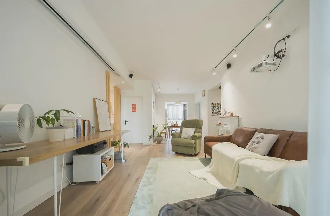 110㎡舒适北欧风格装修，清新惬意又有格调的家