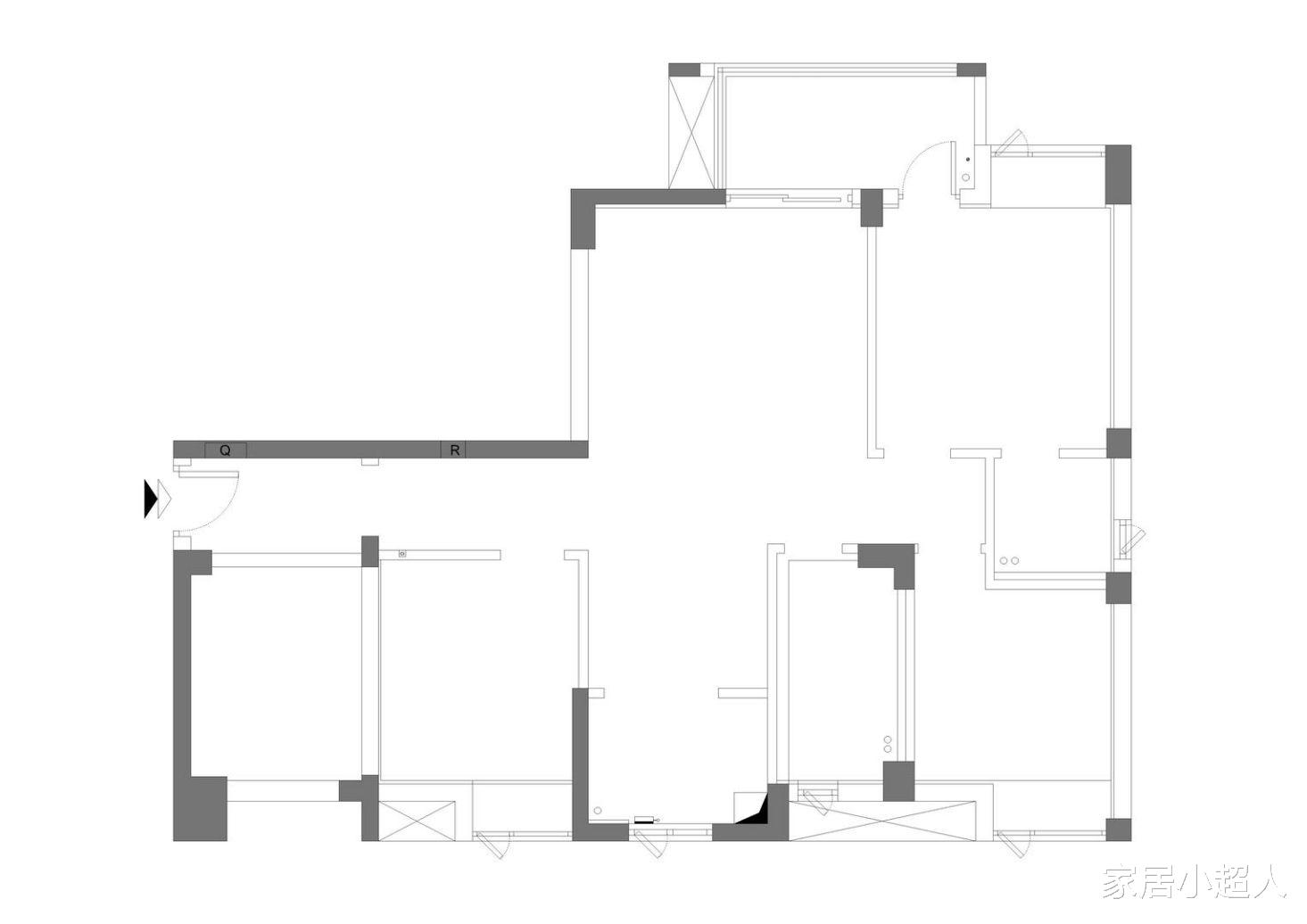 走进她的家,才知道为什么会被夸,100㎡空间没有俗气