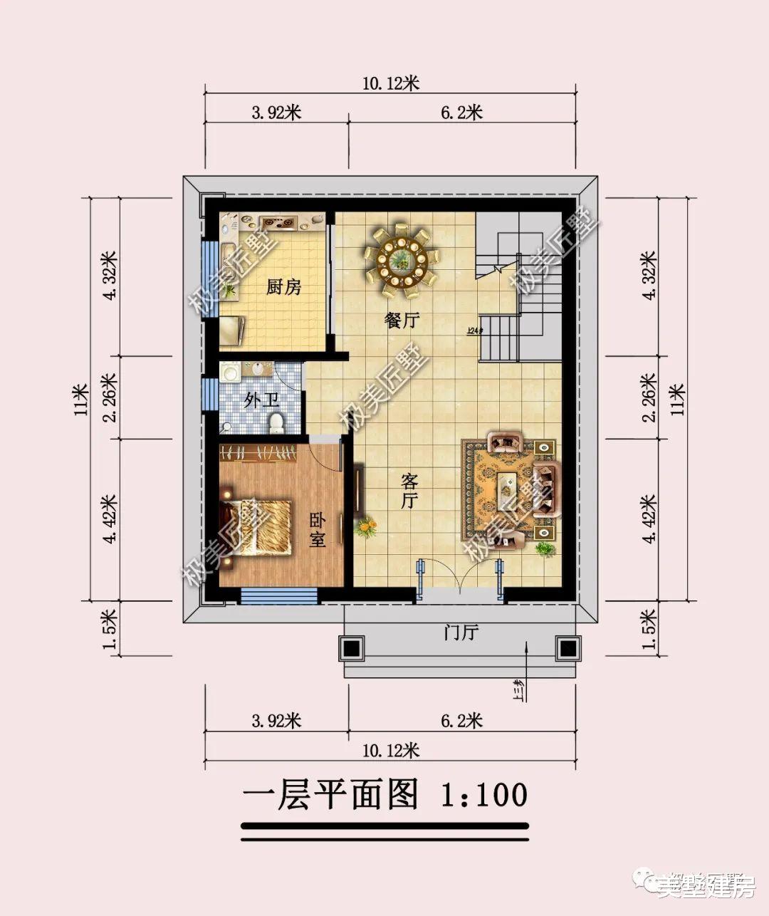 首付比例|屋后不开窗的二层现代风,造价不高,家人看了都喜欢
