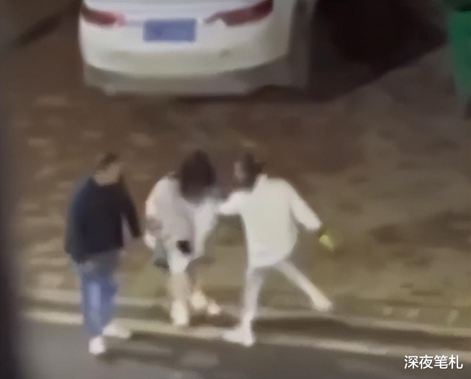 湖北咸宁,女孩疑与朋友玩耍太晚没回家,妈妈当街拳打脚踢扇耳光