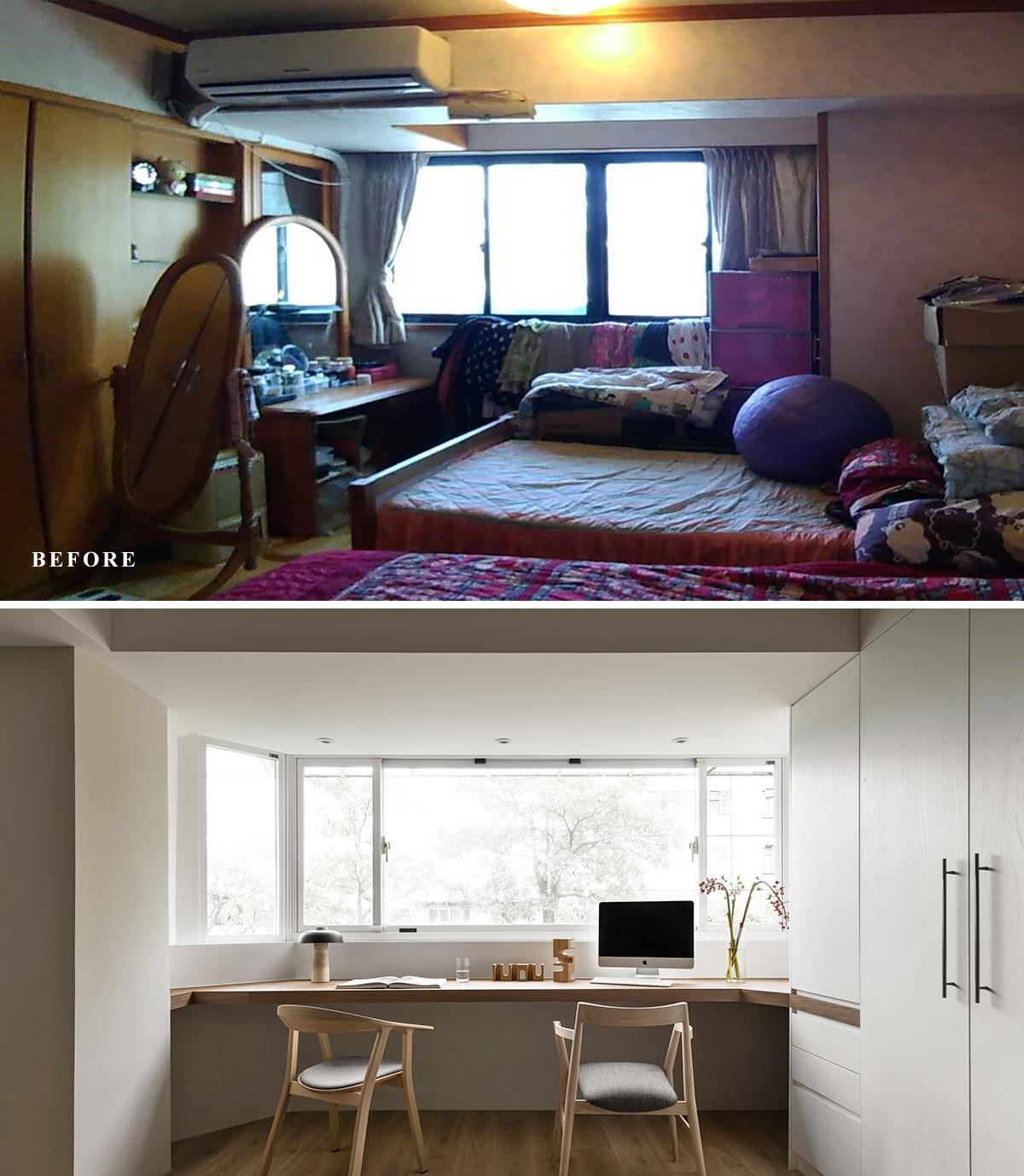 夫妻俩改造30年前的老房，82㎡空间利用到极致，这种敞亮感真棒