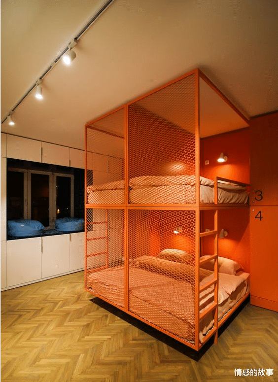 我更喜欢这样的上下铺,通风透气,梅雨季节不晒被子也不怕发霉