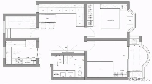 她坚持去除客厅背景墙,还在卫生间设计储物区,成果却让人惊艳