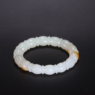 翡翠|回流-和田玉籽料节节高升手镯