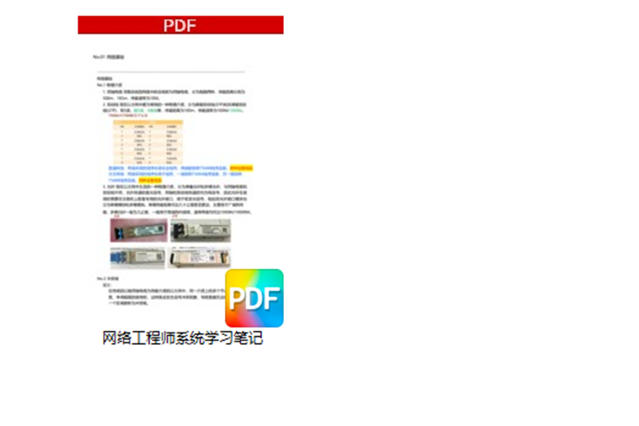 进阶|分享6个月网络工程师基础+进阶精简资料（视频+笔记+软件安装包）