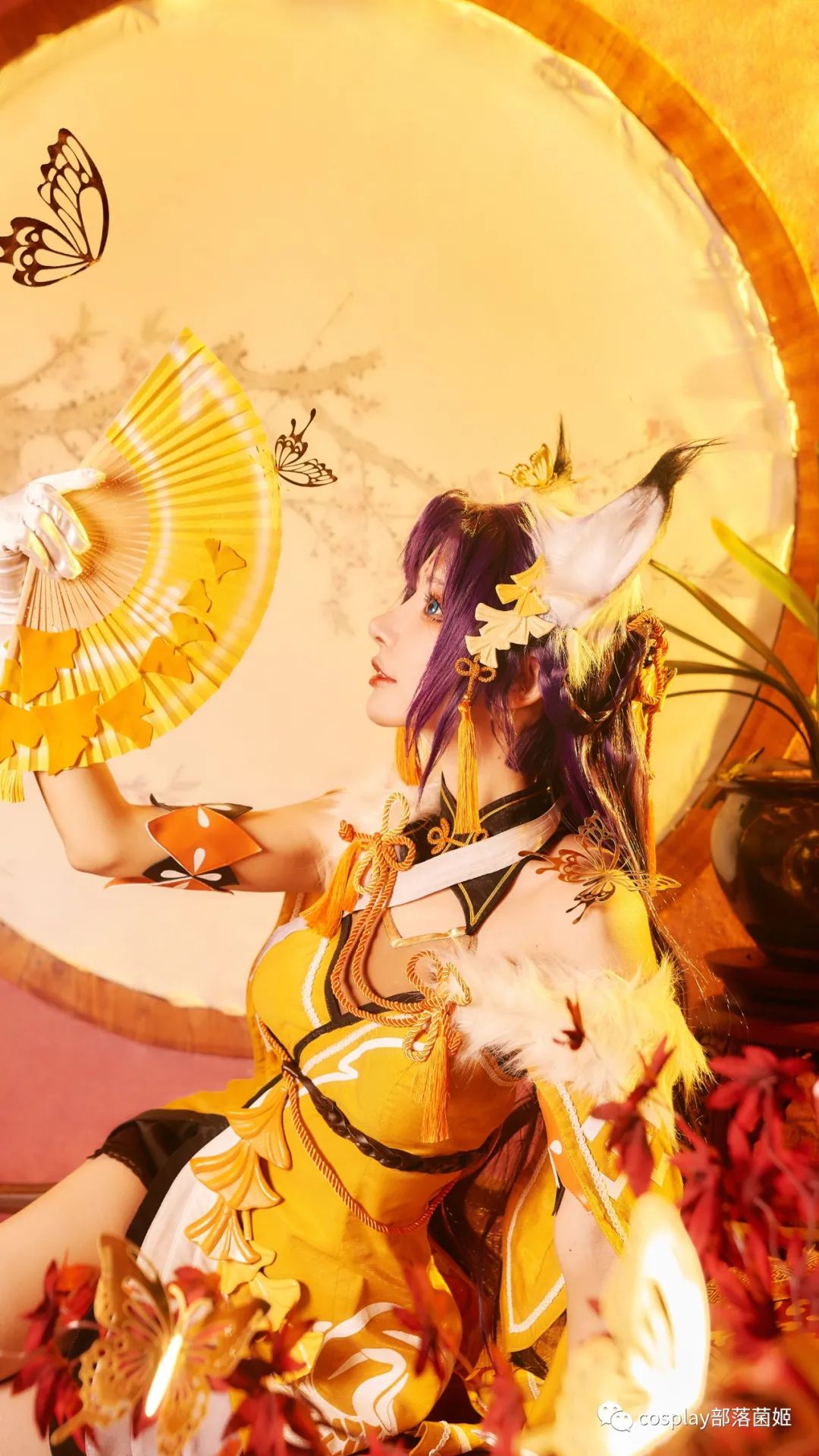 |cos:王者荣耀貂蝉·惊鸿月影cos正片@紫氯氯