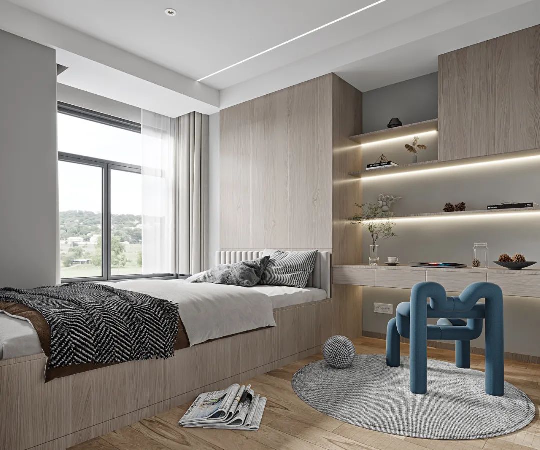 菡萏怡景装饰 | 现代北欧风,将生活细致化,将美好放大化!!