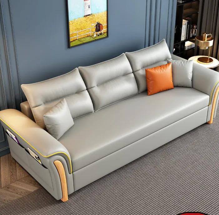 传统沙发不兴了!新式“折叠沙发一出”,整洁美观省空间,太高级了