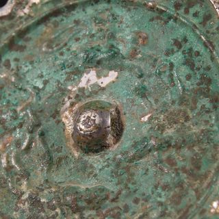 铜镜|旧藏 青铜器花纹铜镜。