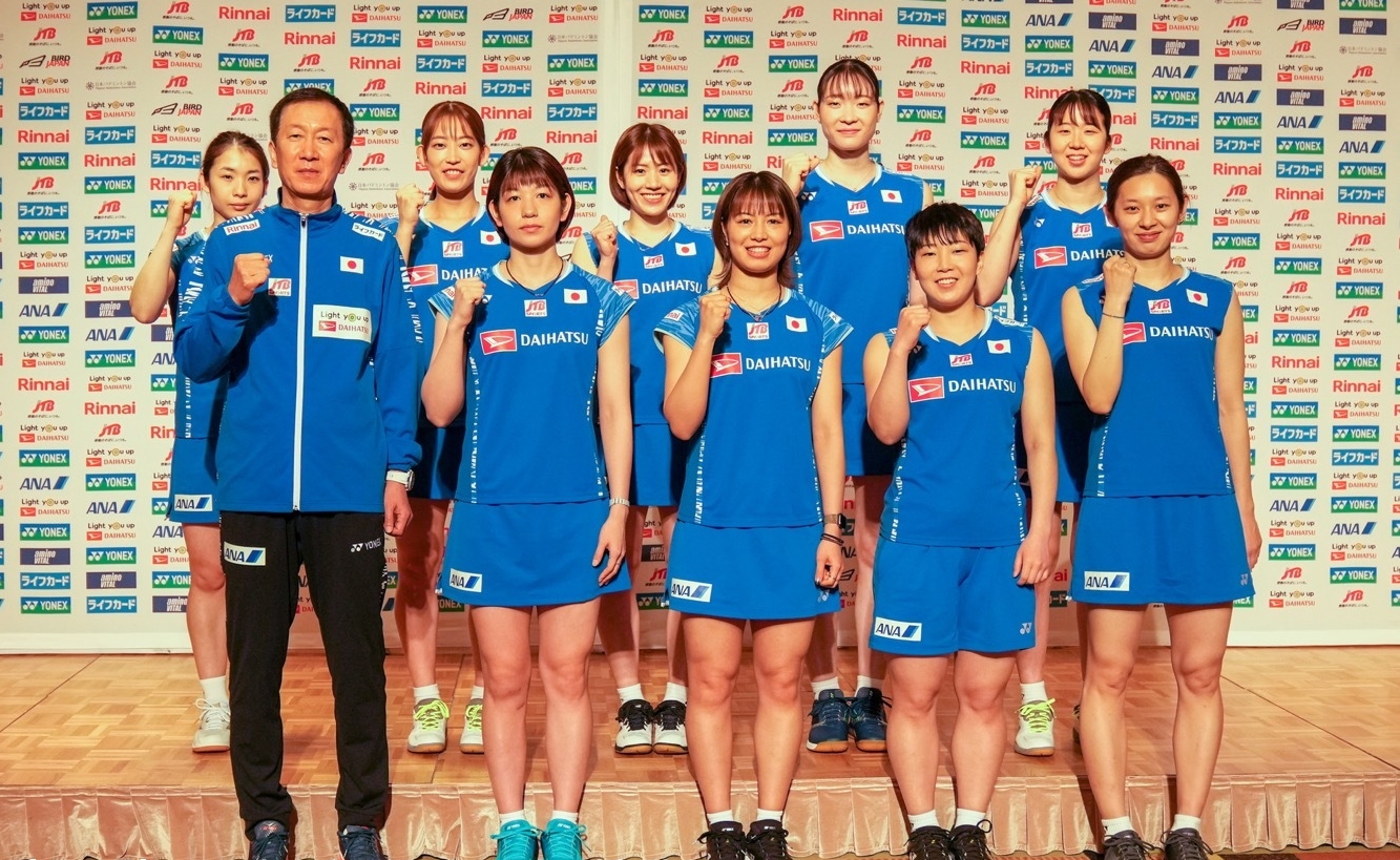 日本队|日本豪华阵容出战汤尤杯，主教练豪言成绩超上届，女队决战中国